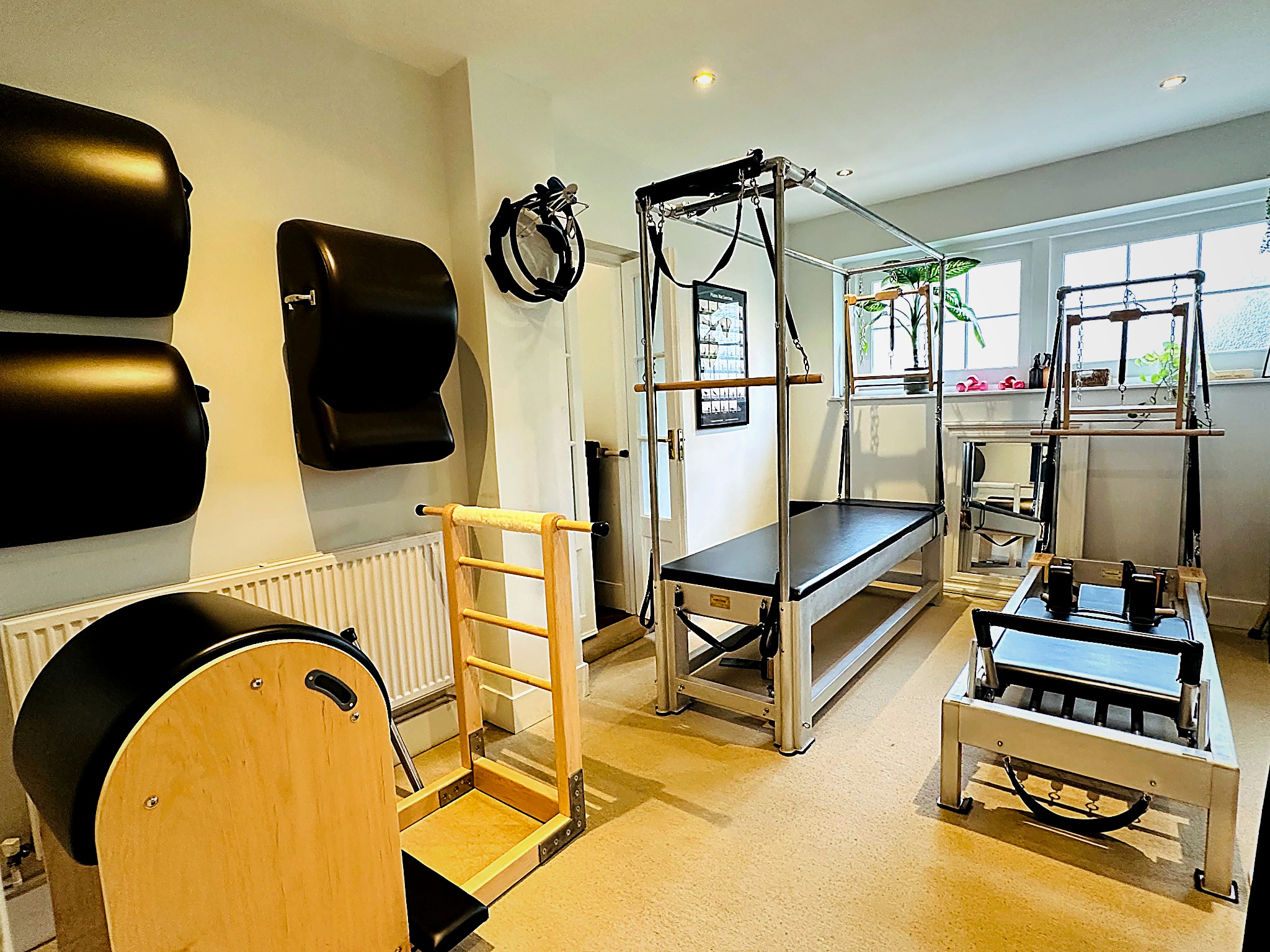 PilateStory classical Pilates studio in Hampstead Garden Suburb with Reformer, Cadillac and Wunda chair